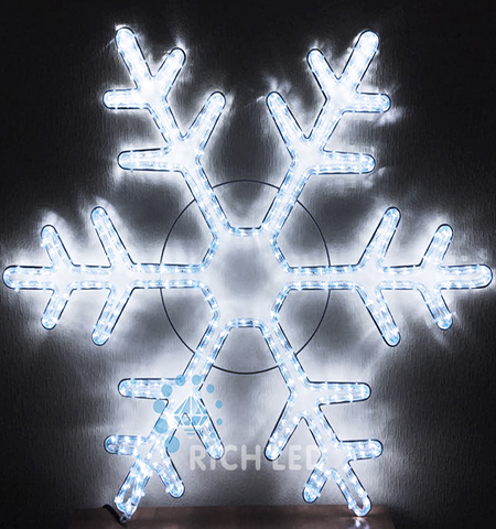 Светодиодная снежинка Rich LED 1.0 м