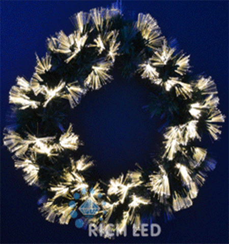 Светодиодный Рождественский венок Rich LED 0.6 м
